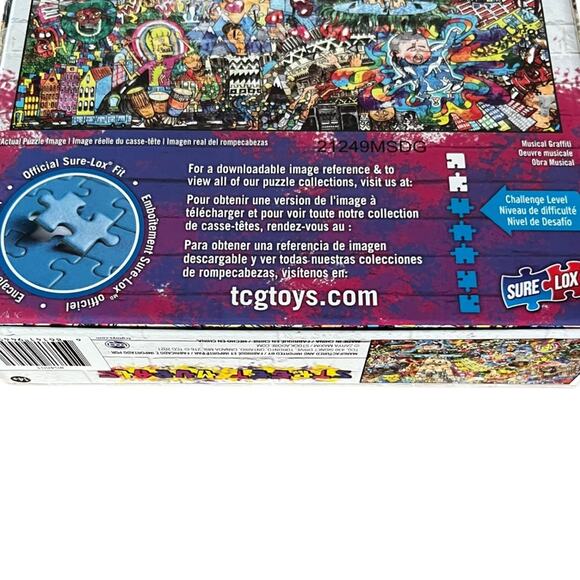 Street Murals Graffiti 1000 Pieces Jigsaw Puzzle - Picture 4 of 5